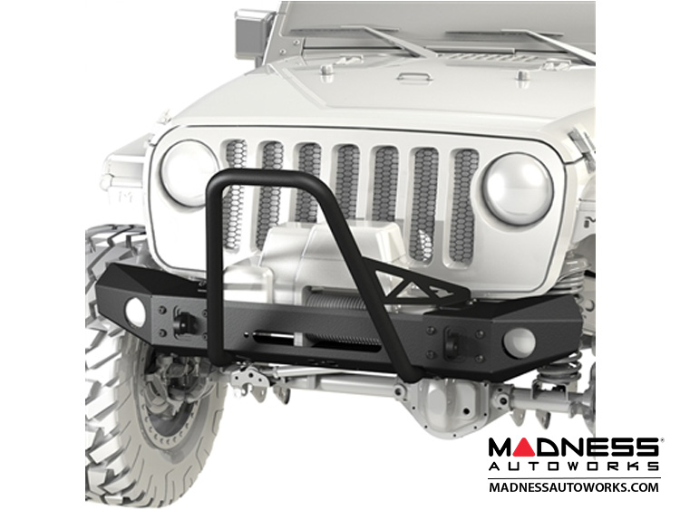 Jeep Wrangler JK Frame-Built Bumper Base w/Crawler Caps - #1402 